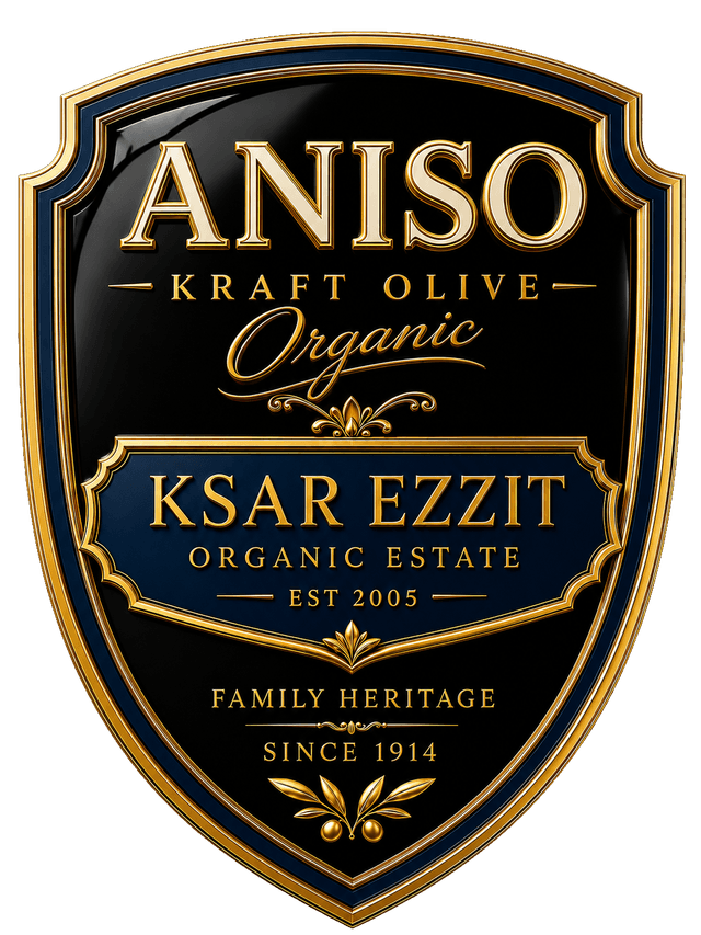 ANISO — Kraft Olive, Ksar Ezzit Bio-Anwesen